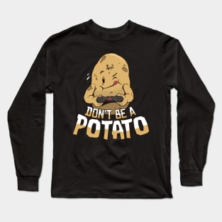 Gamer design potato Long Sleeve T-Shirt